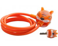 Замок Orange Tiger 2017 by Crazy Safety (оранжевый тигр) на самокат - велосипед