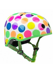 Шлем защитный Micro (Неоновые точки)